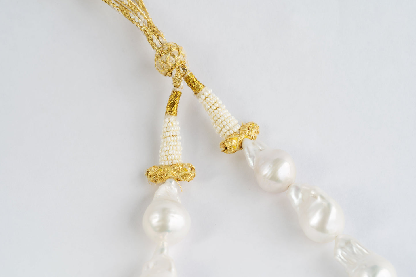 Charm pearl necklace