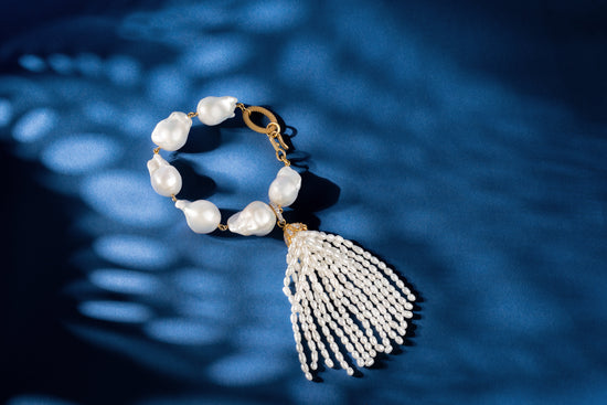 Pearl tassel